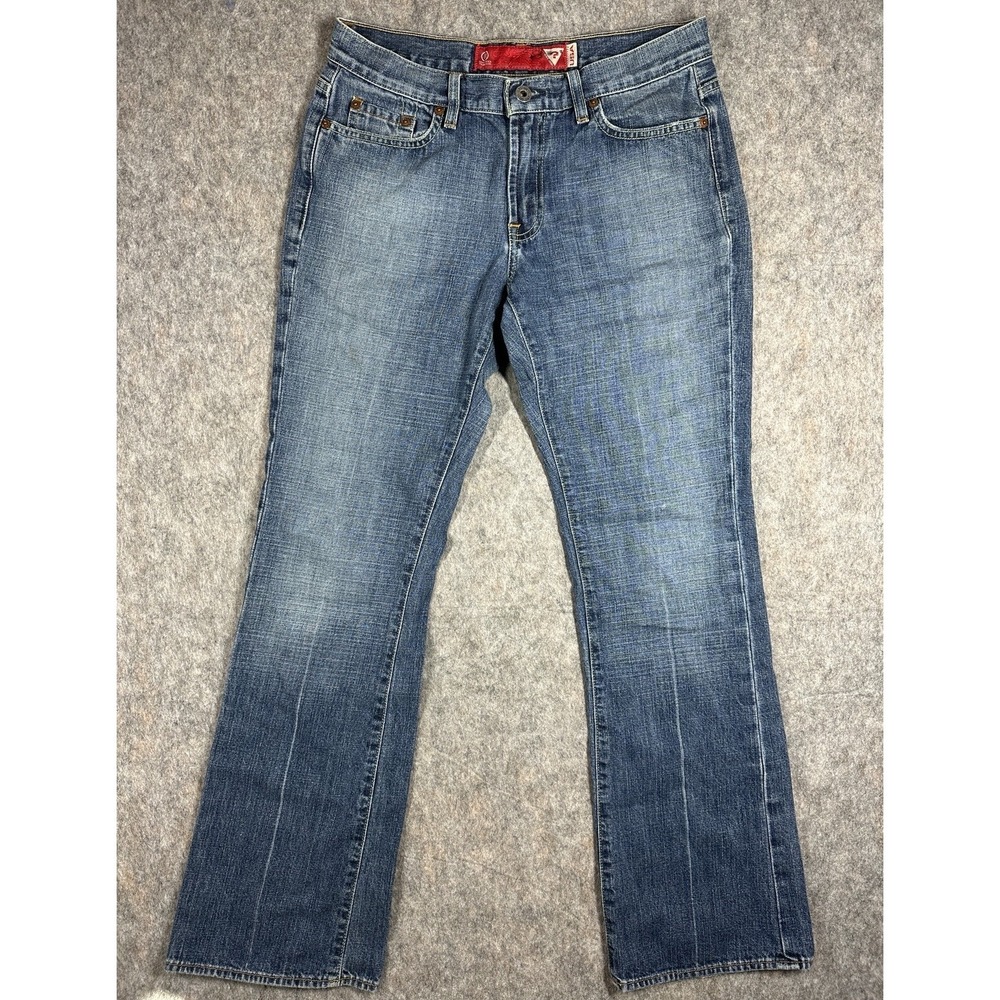 Guess Jeans USA Women's Size 29 Blue Bootcut Denim Mid Rise Made in Mexico